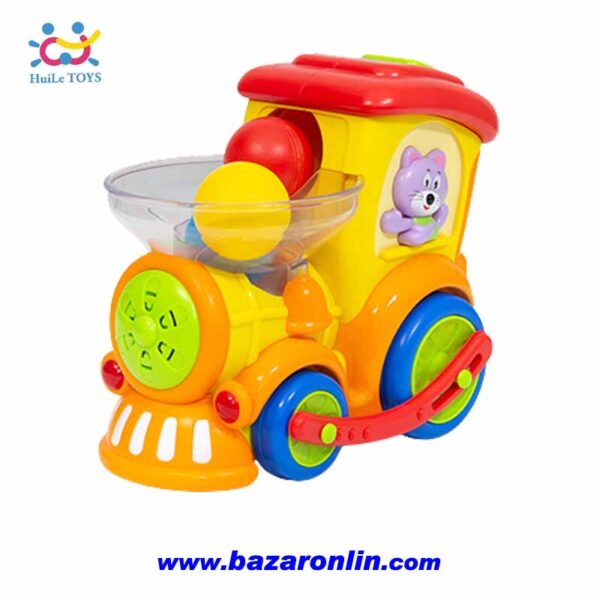 نگاره قطار موزیکال توپ پرت کن هولی تویز مدل 958