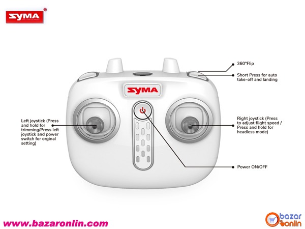 کوادکوپتر کنترلی SYMA مدل X15