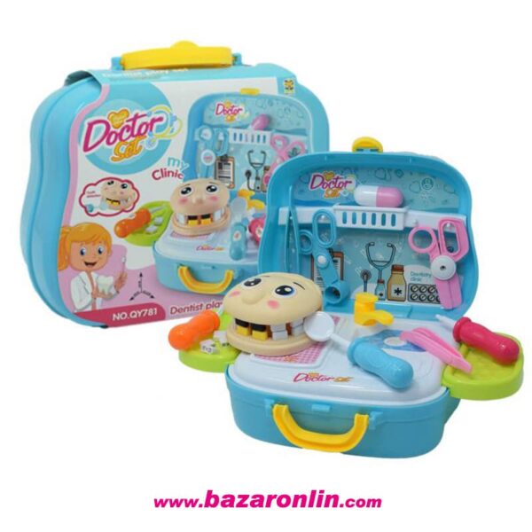 نگاره ست اسباب بازی دندانپزشکی مدل QY781