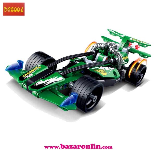 لگو ماشین مسابقه عقب کش دکول مدل 3813