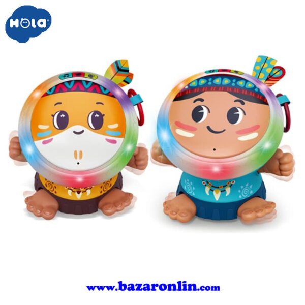 طبل موزیکال شارژی هولا تویز E9999C