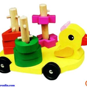 اسباب بازی چوبی اردک هوش
