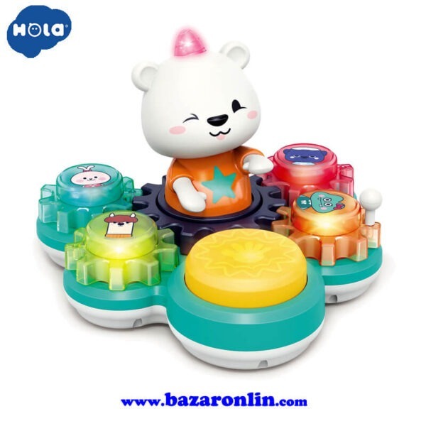 نگاره درام چرخ دنده ای خرس هولاتویز مدل E8993