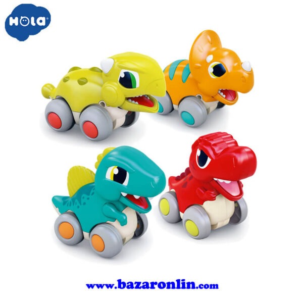 نگاره دایناسورهای قدرتی هولاتویز مدل A7968 ست 4 عددی - تصویر 1